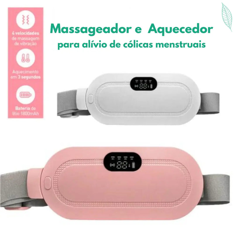 Massageador Térmico ColicaFree - Alívio de Cólicas Menstruais